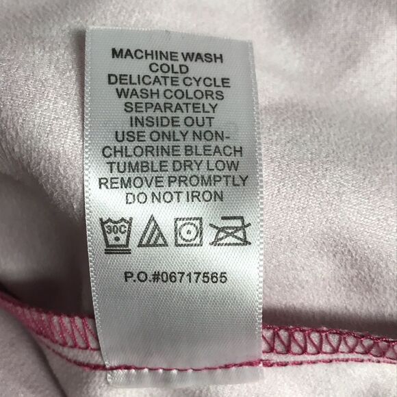 WOMAN WITHIN Long Sleeve Button Up Blouse Plus Sz 1X (22/24) Raspberry Pink Top - Picture 5 of 9